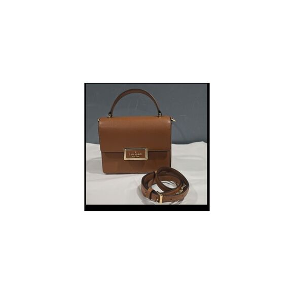 Kate Spade Regan Saffiano Leather Warm Ginger Top Handle Bag NWT *** - Picture 3 of 5